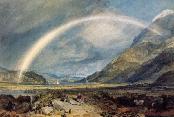 Schottland zur Mittagszeit. Leinwand von Turner (1775-1851)