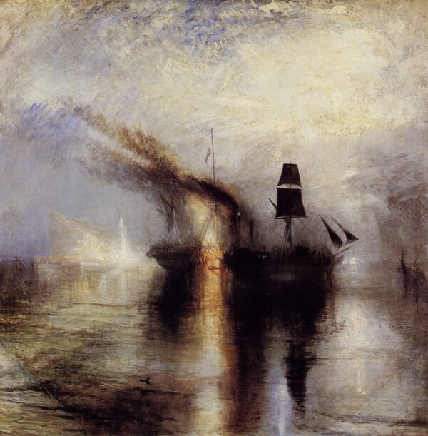 La paix. Toile de Turner (1775-1851)