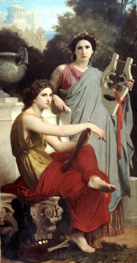 Arte y la Literatura. Lienzo de Adolphe Bouguereau (1825-1905)