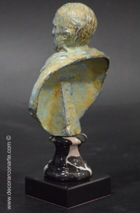 Busto de Cicerón en bronce