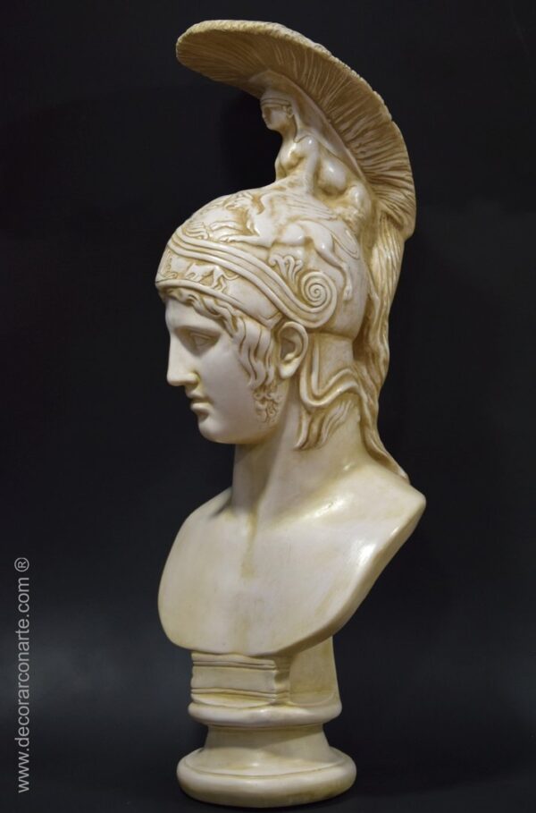 Bust of Ares-Mars. 93x37x37cm - Decorar con Arte