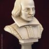 figura decorativa busto Shakespeare