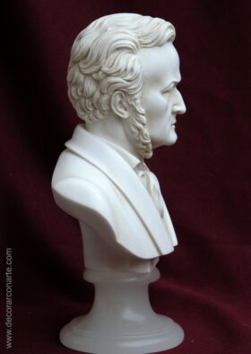 figura decorativa musicos Wagner