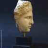 figura decorativa cabeza doncella romana Vesubio