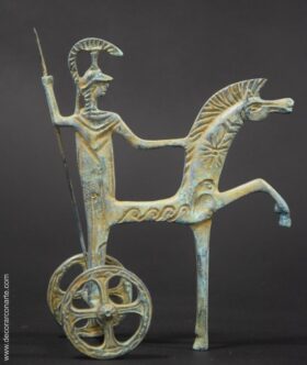 Carro de Atenea. Alt: 18cm