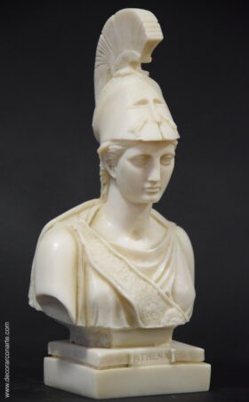 Busto de Atenea. 25cm