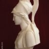 figura decorativa busto Atenea