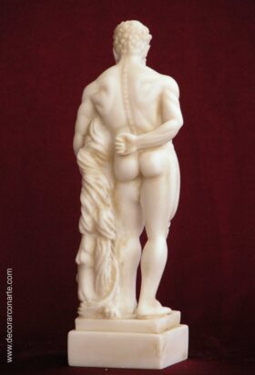 Figura del Hércules Farnesio. 25 cm.