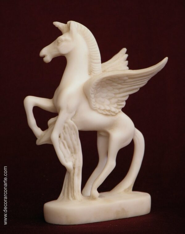 Figure de fontaine de Pegasus. 15cm