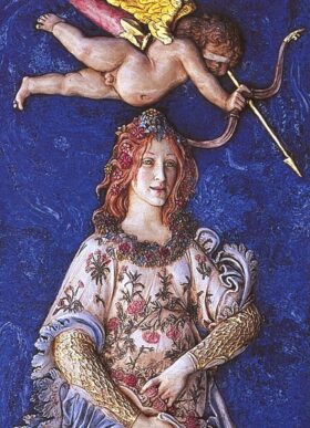 bajorrelieve policromado primavera botticelli