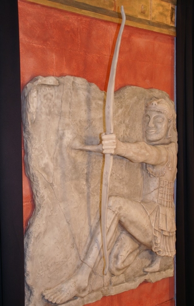 Hércules con arco Hercules archer with bow