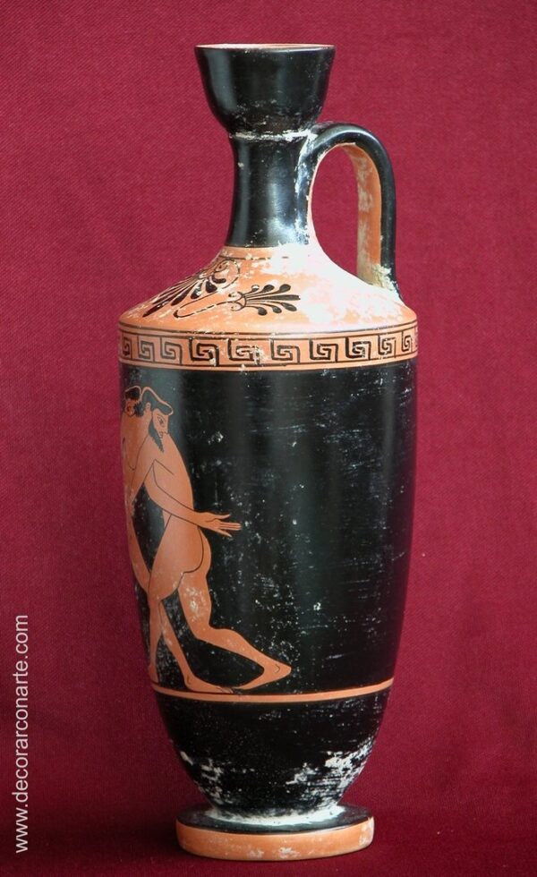 Lekythos. Griechische Keramik. 29cm