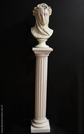 Conjunto de Vestal con columna