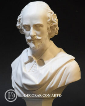 Busto de William Shakespeare bust of William Shakespeare