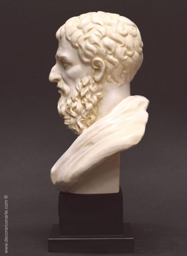 Bust of Epicurus. 34 cm. - Decorar con Arte