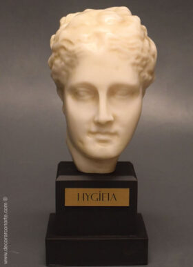 Bust of Hygieia, Goddess of Health. 23 cm.