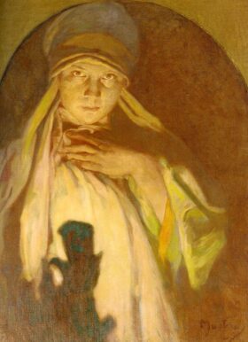 The Enchantress. Canvas by Alphonse Mucha (1860-1939)