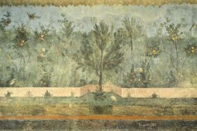 Garden. Roman fresco. Villa of Livia, Rome