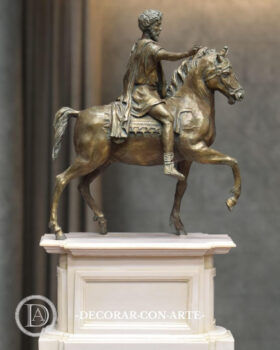 estatua ecuestre de Marco Aurelio statue équestre de Marc Aurèle