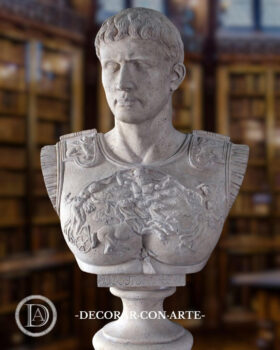 Bust of Emperor Büste des Kaisers Caesar Augustus,