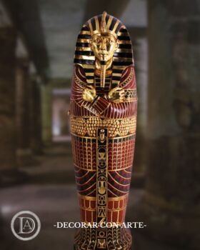 Sarcophage de pharaon égyptien Sarkophag eines ägyptischen Pharaos