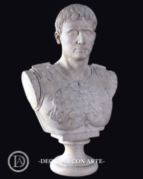 Bust of Emperor Büste des Kaisers Caesar Augustus,