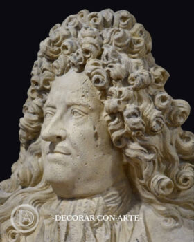 Busto del rey Luis XIV Buste du roi Louis XIV